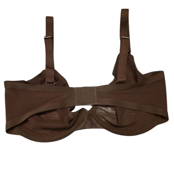 CUUP The Plunge Mesh Bra Espresso, Various Sizes NEW W/O TAG - Picture 4 of 6
